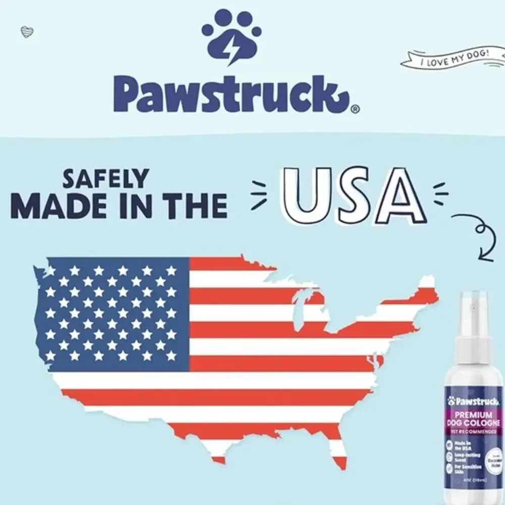 Dog Cologne Spray Sensitive Skin Odor Eliminator CucumberMelon AlcoholFree 4oz